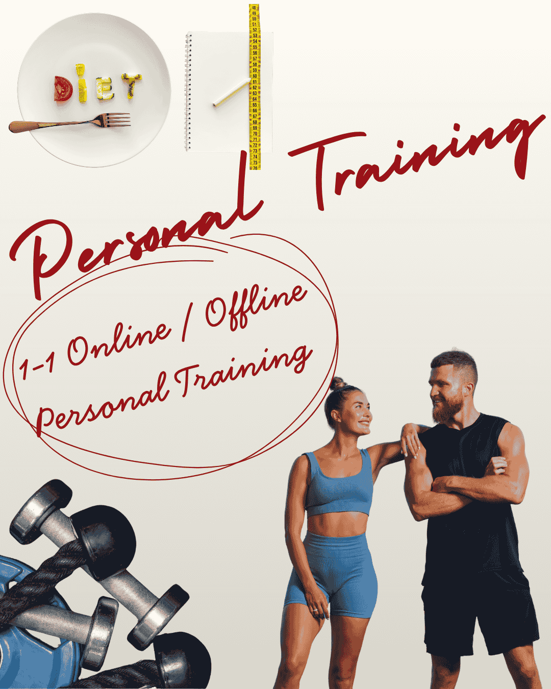 1-1 Online Fitness Coaching India